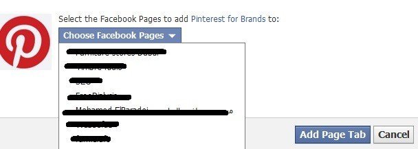 Add Pinterest layout on your Facebook Fan page.