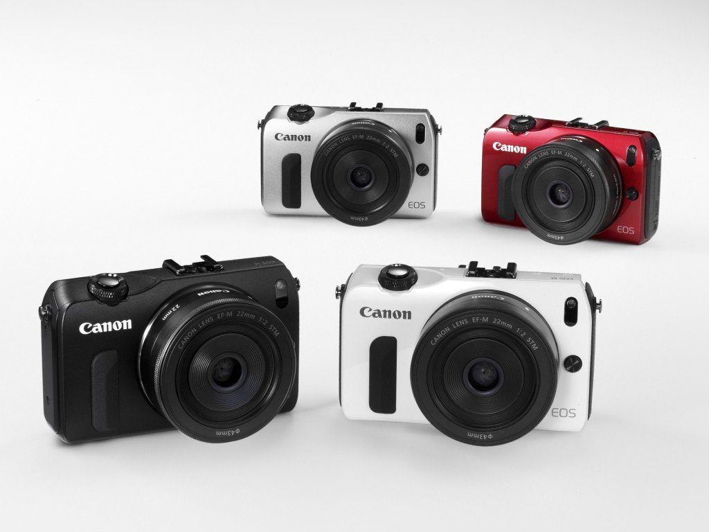 Canon unveils the small and simple EOS M hybrid cameras.