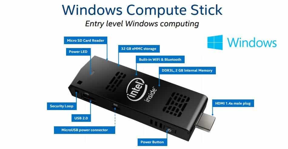 intel compute stick device