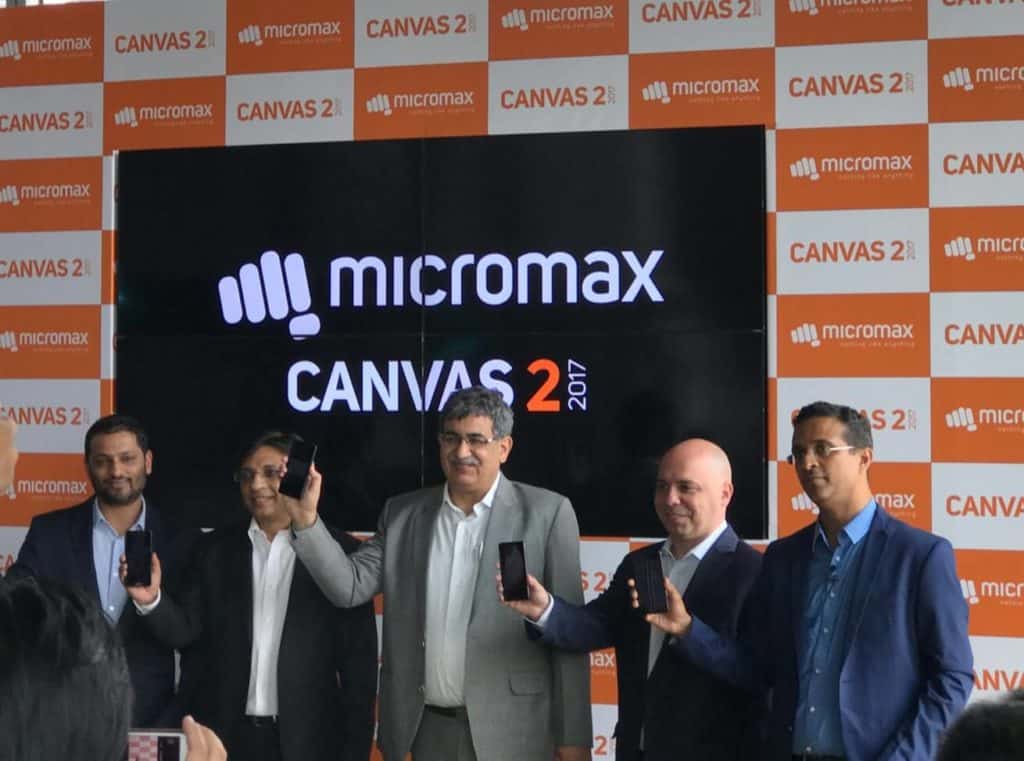 Micromax Launches Canvas 2 in UAE, aims to be among the top 5 players in MENA over the next 2 years.