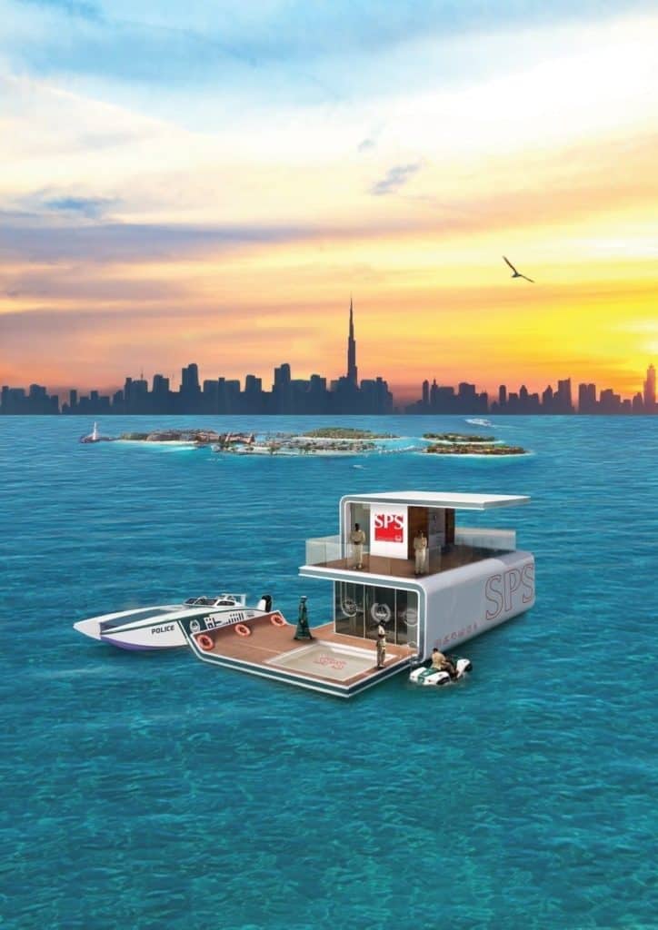 Floating Police Station unveiled at GITEX 2019