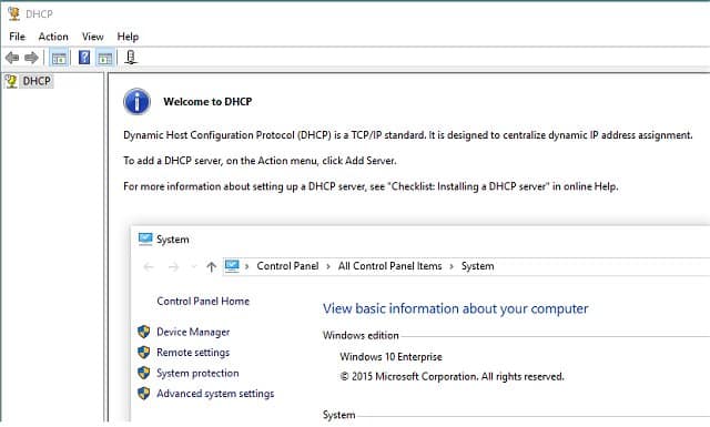 change DHCP lease time in windows 10