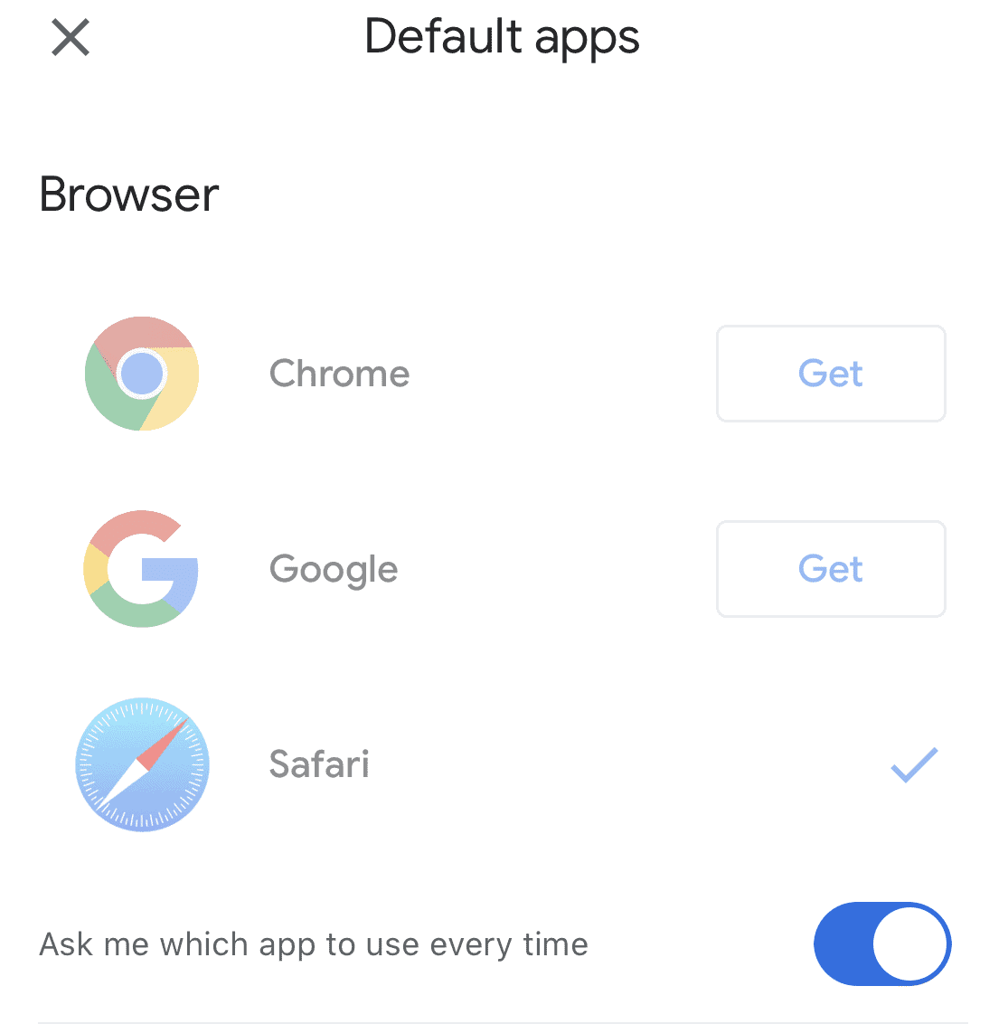 How to make Chrome the default browser on iPhone