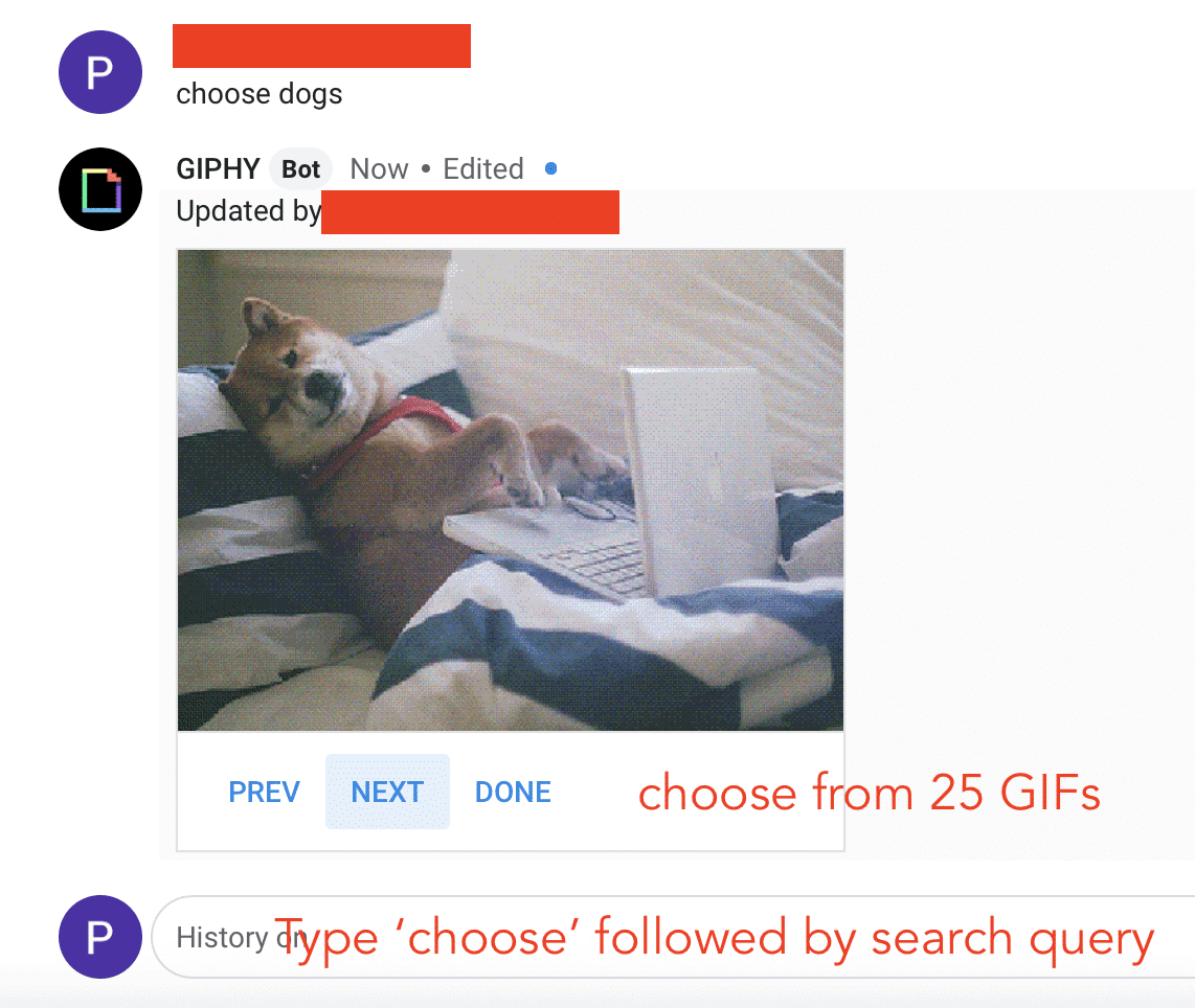 How to send GIFs on Google Chat