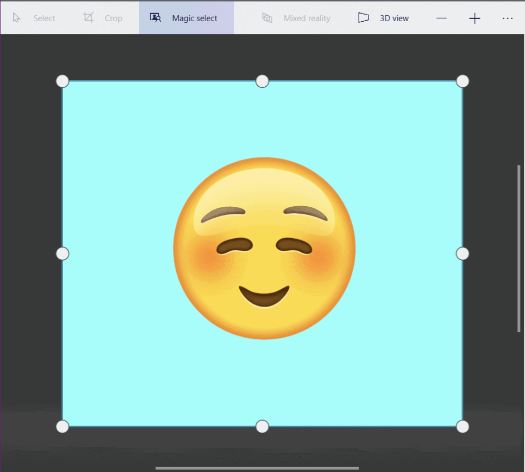 How to make Background Transparent on Paint 3D