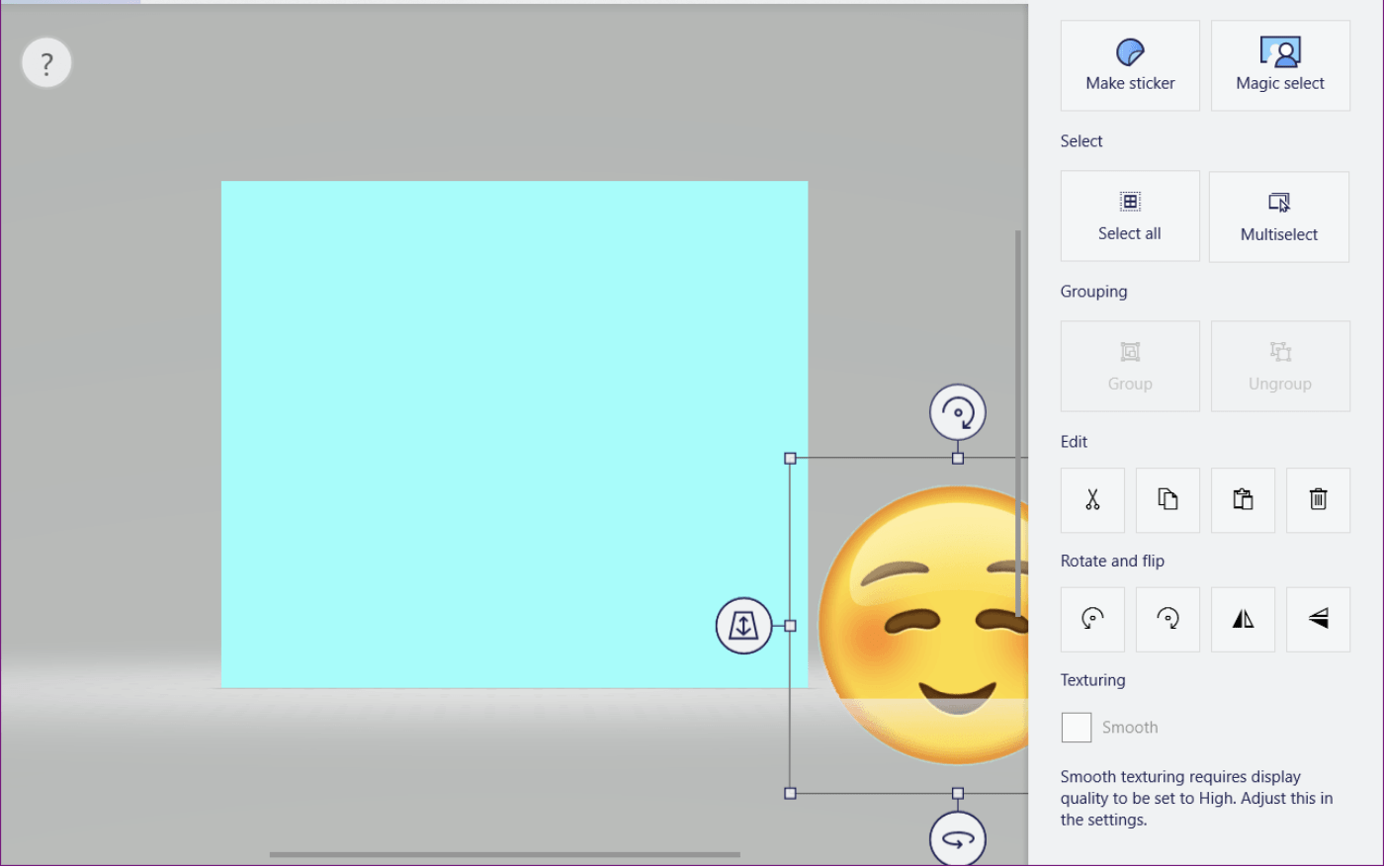 How to make Background Transparent on Paint 3D