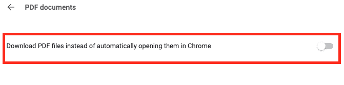 Chrome Browser not opening PDF ?