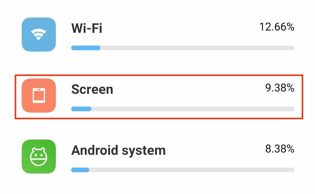 How to check the Screen On time on Android