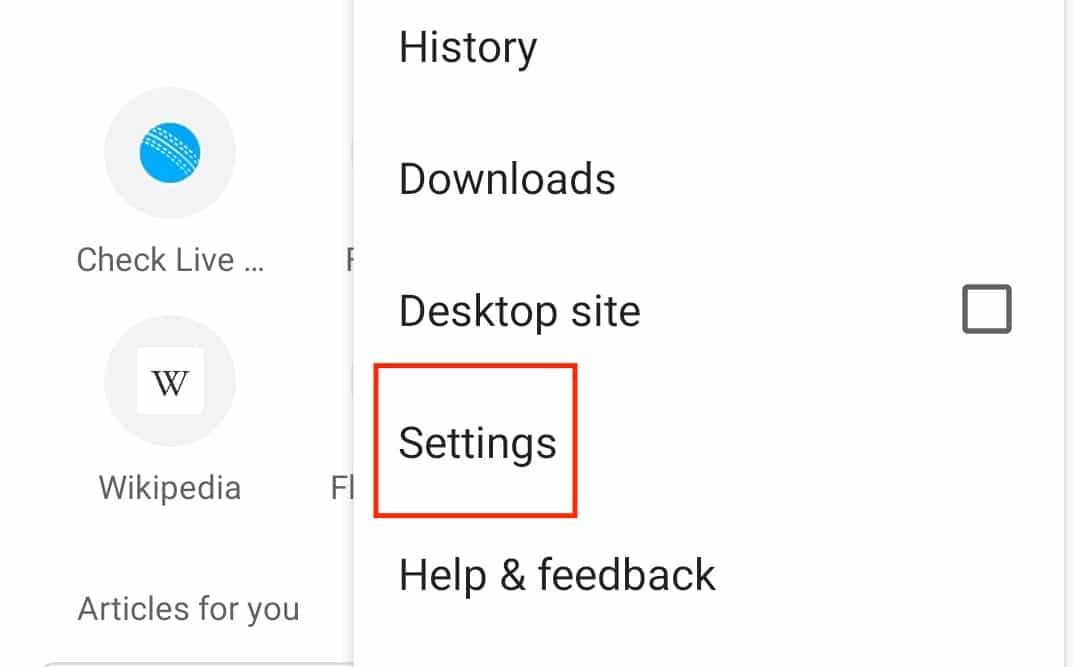 How to set the homepage in Chrome on Android