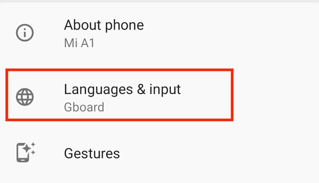 How to disable Autocorrect on Android