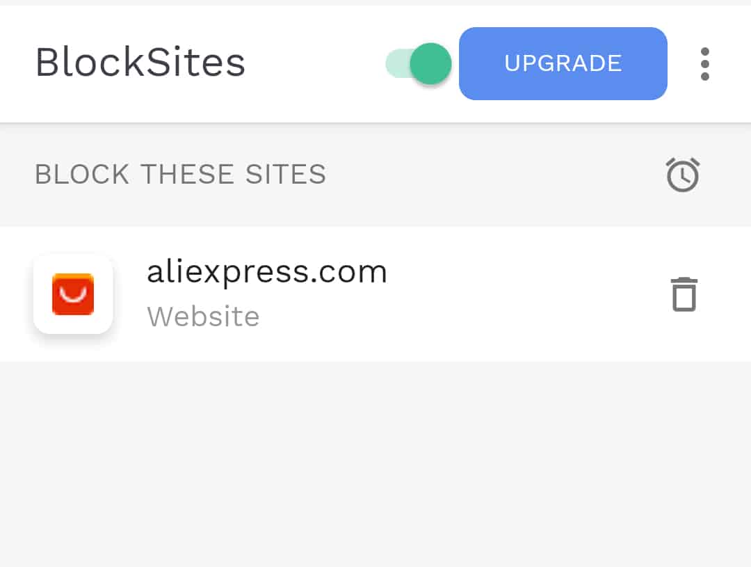 How to block a website on Chrome mobile