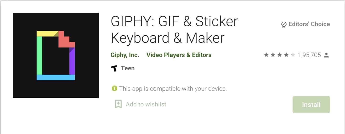 How to make a GIF on Android