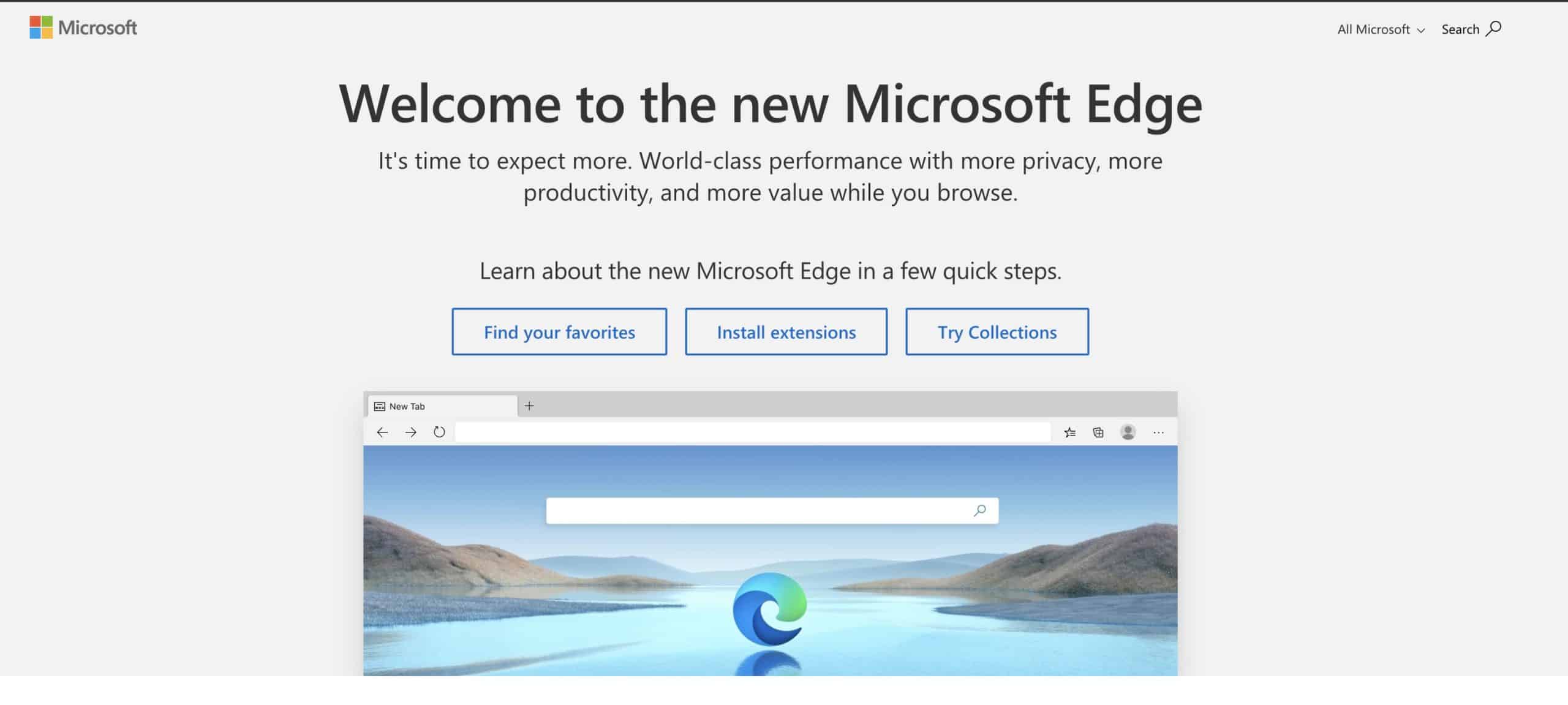 How to update the Microsoft Edge browser