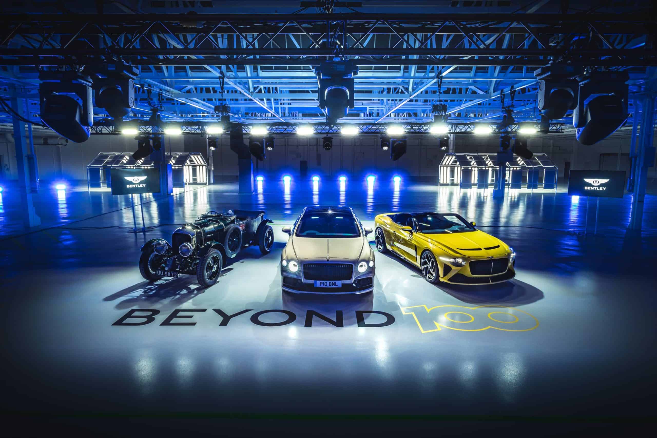 Bentley outlines their Beyond 100 strategy
