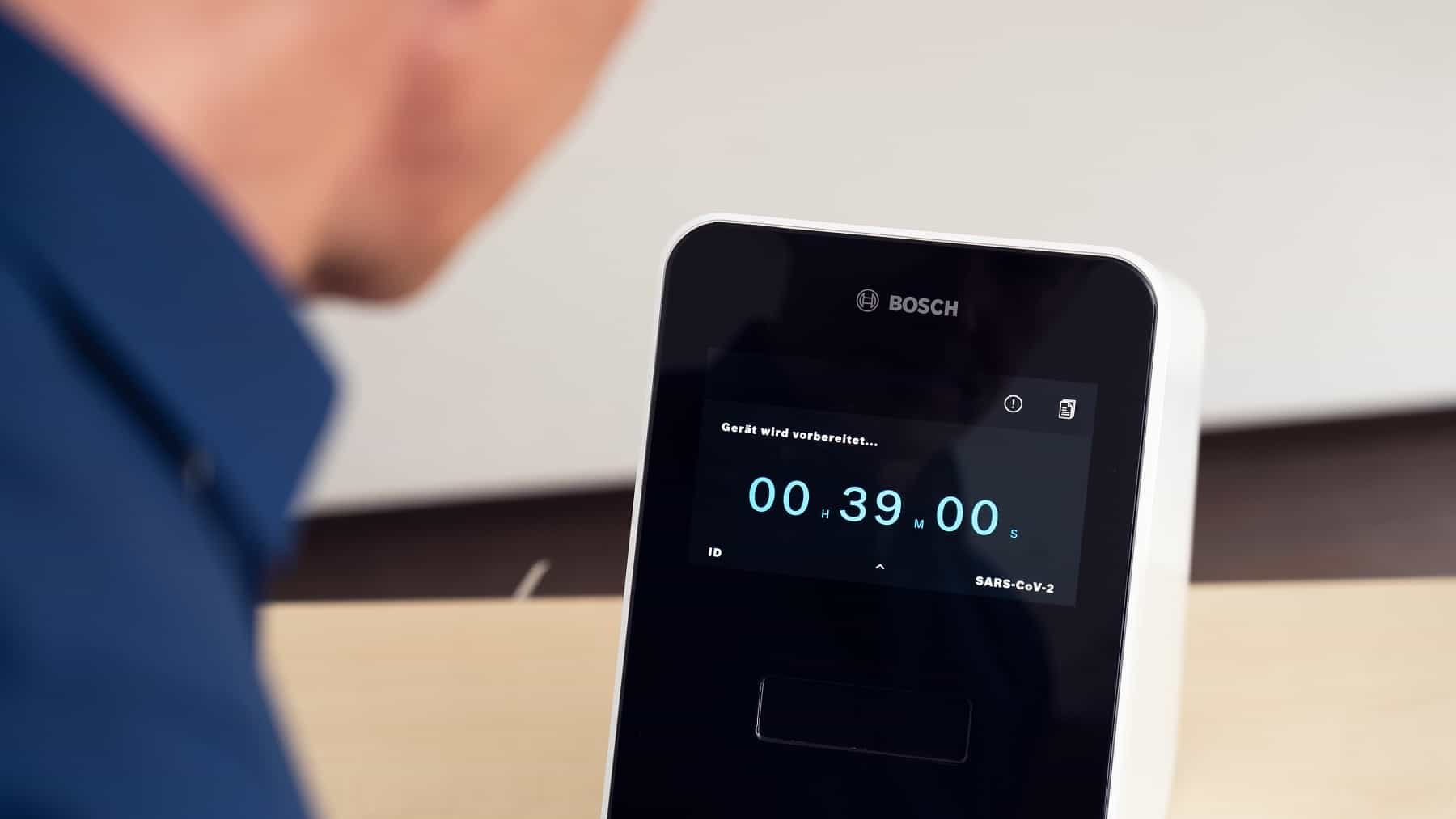 Bosch launches fastest PCR test for SARS-CoV-2