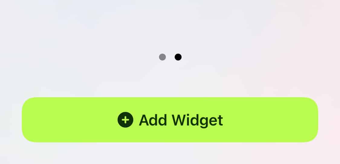 How to get widgets on the iPhone