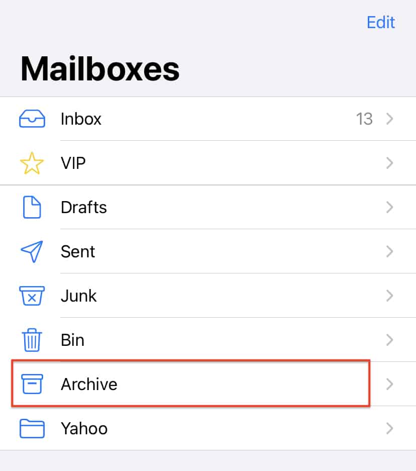 How to access archived emails on your iPhone