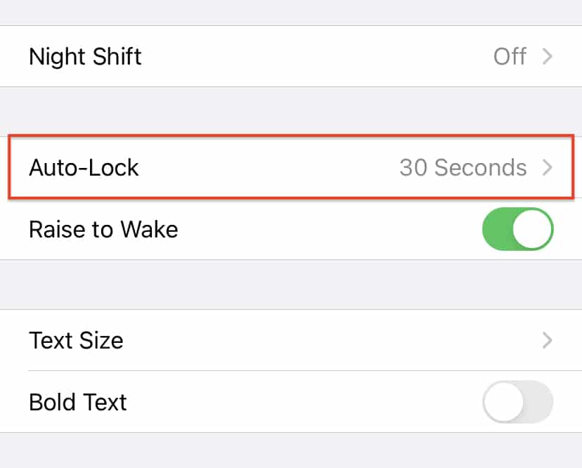 How to stop the iPhone from sleeping