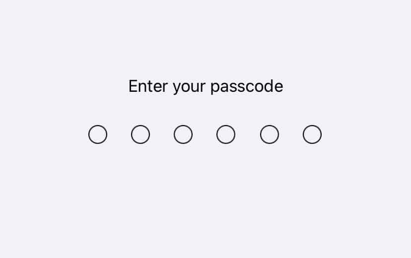 How to reset the passcode on the iPhone