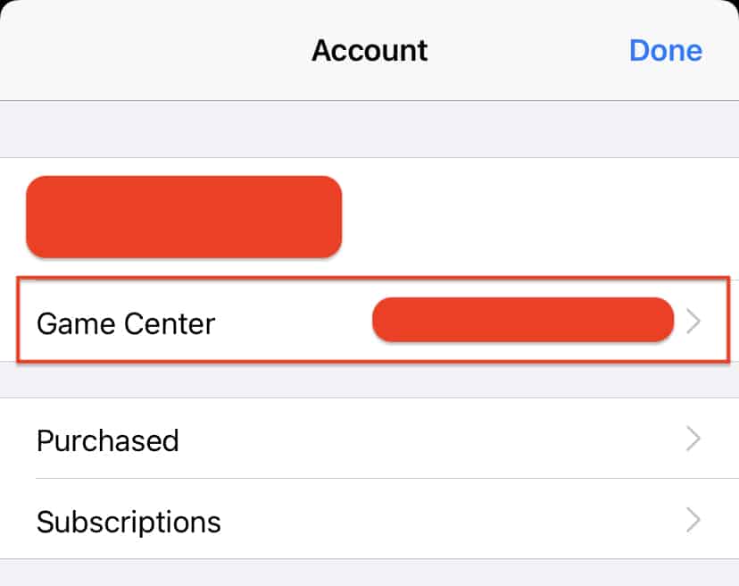 How to log out of Game Center on the iPhone