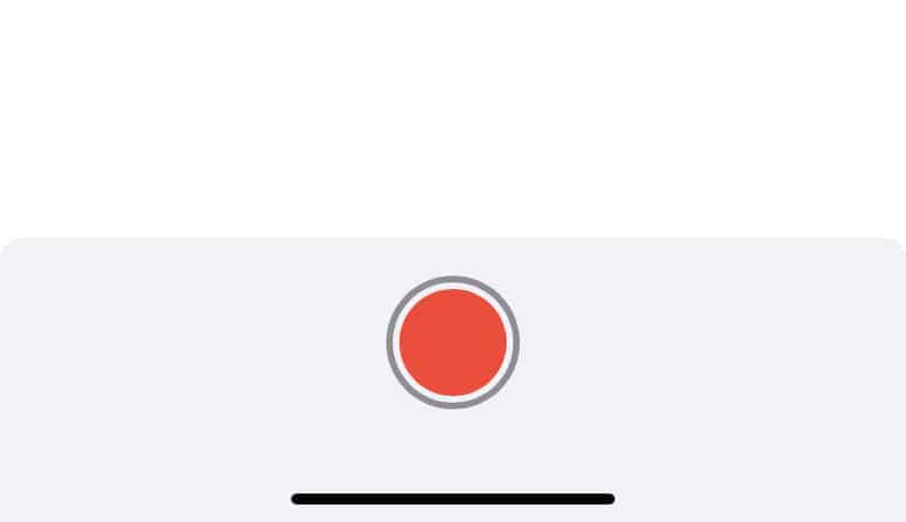 How to record audio on the iPhone