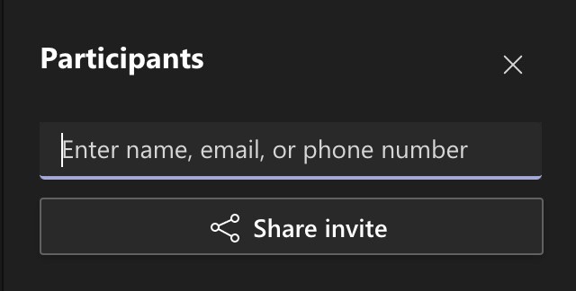 How to add members to a Microsoft Teams Meeting