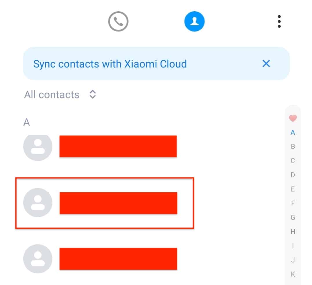 How to block a contact on Android