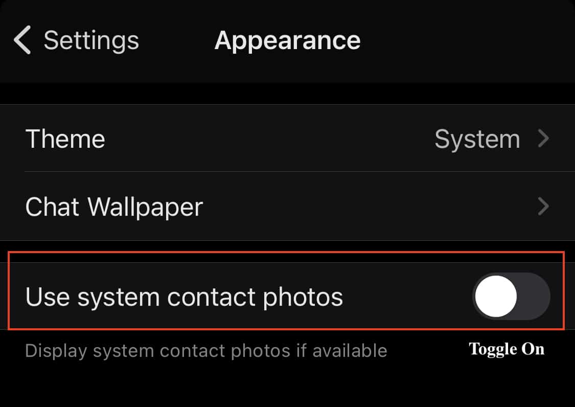 How to set profile photos for your contacts on the Signal Messaging App