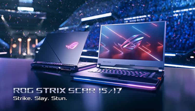 Asus announces the Intel EVO verified convertible 13'' OLED laptop (UX363) and newest ROG Strix SCAR 15/17 Series Gaming Laptop