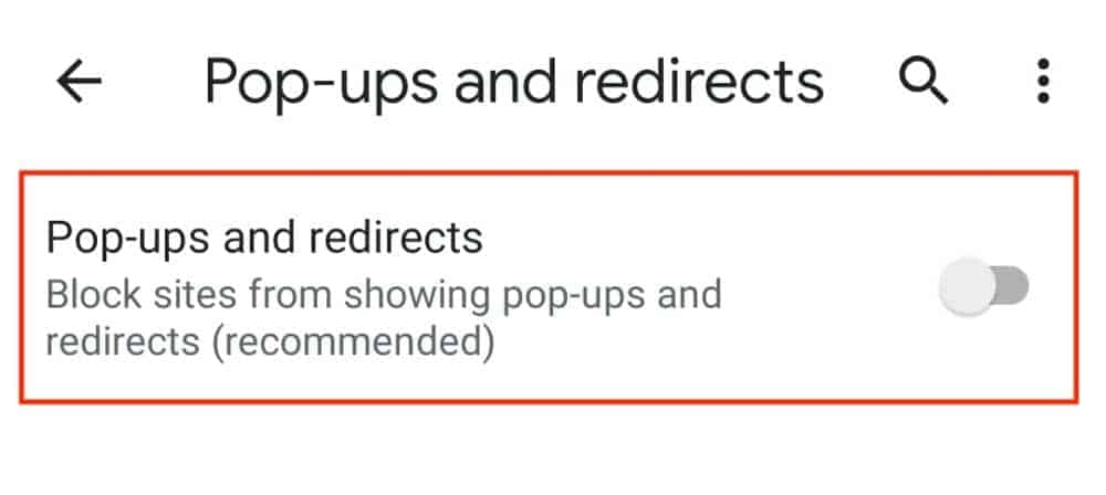 How to disable pop ups on your Android Smartphone browser