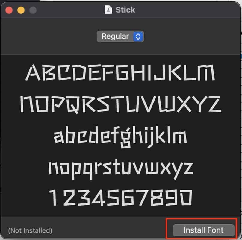 The easiest way to add fonts to your Mac