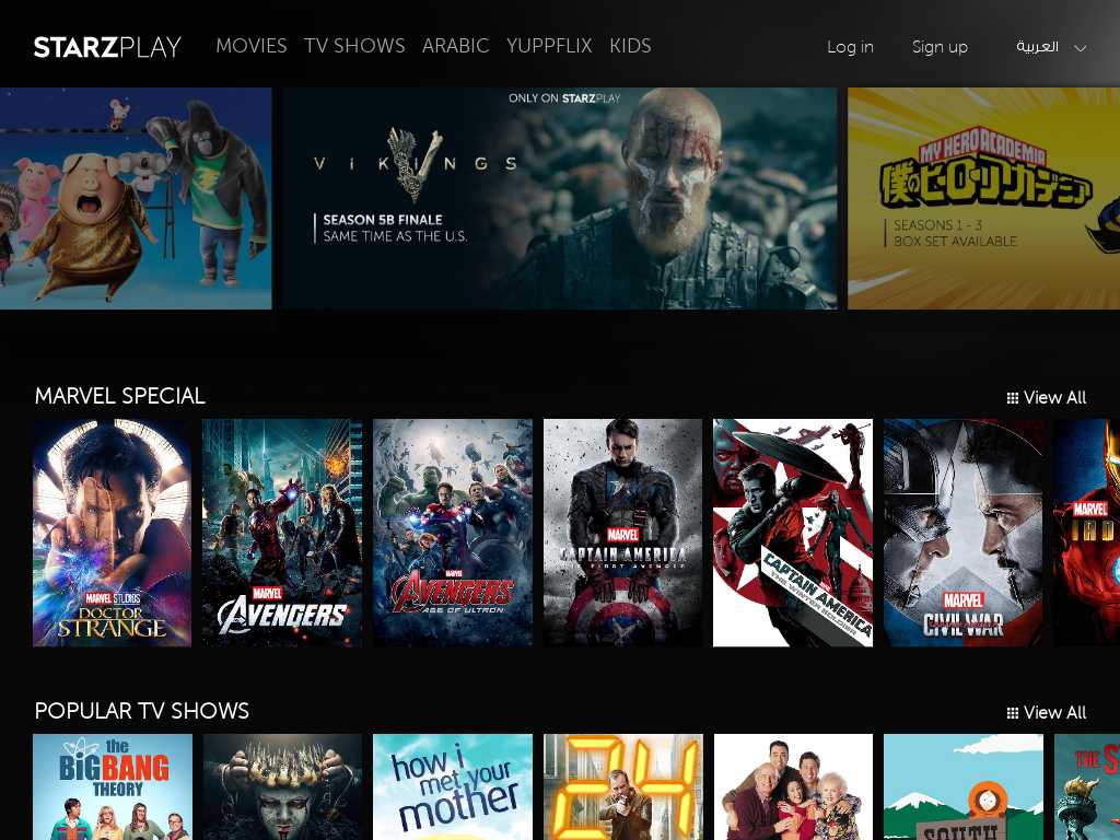 Sony Televisions to feature the popular streaming app STARZPLAY