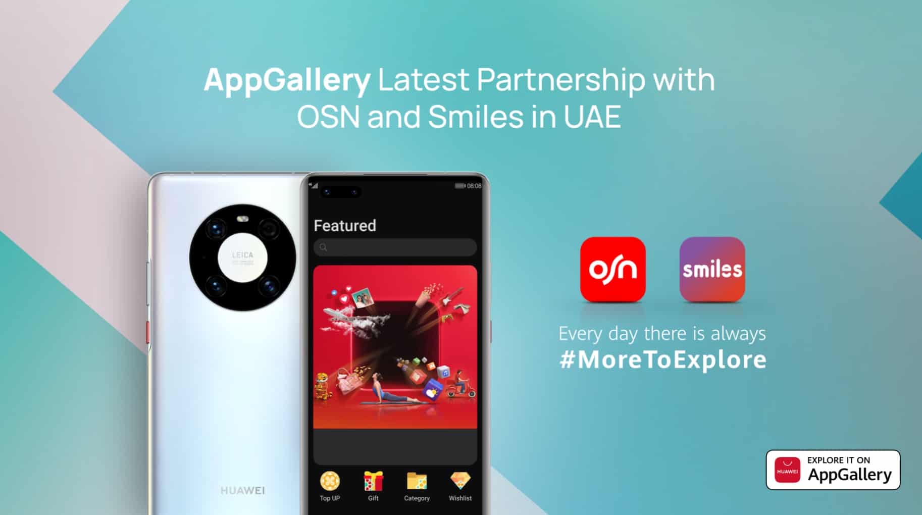 AppGallery launches a co-branded campaign with OSN and Smiles among UAE users