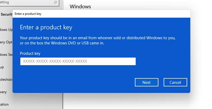 How to activate Windows 11