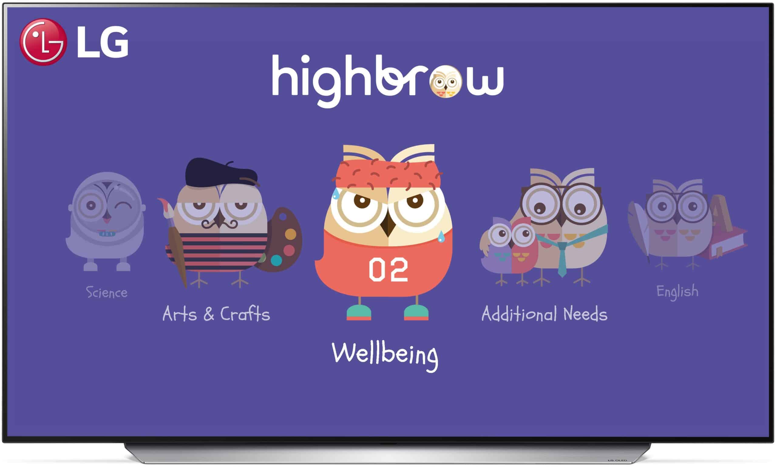 LG and Highbrow deliver expertly-curated educational TV content to young learners