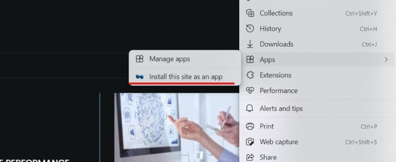 How To Install A Website As An App On Windows