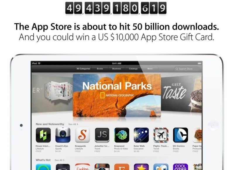 Bagaimana cara memenangkan Kartu Hadiah App Store senilai US $ 10,000? Bagaimana cara memenangkan Kartu Hadiah App Store senilai US $ 10,000?