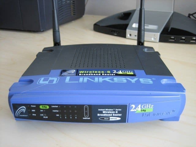 Linksys wireless g broadband router wrt54g
