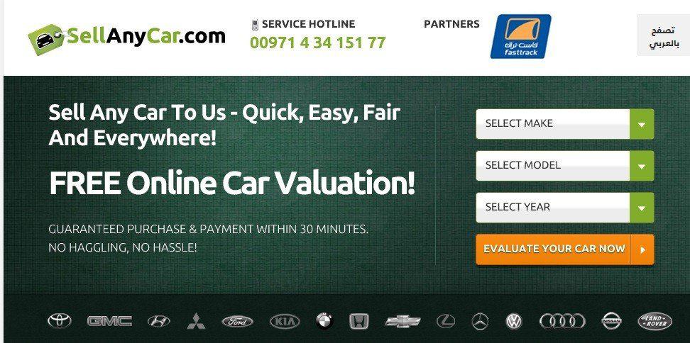 SellAnyCar.com offering specialized services to sell pre owned cars in UAE.