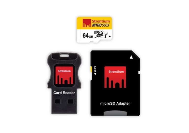 64 GB MicroSDHC UHS-1 Nitro 566X Card