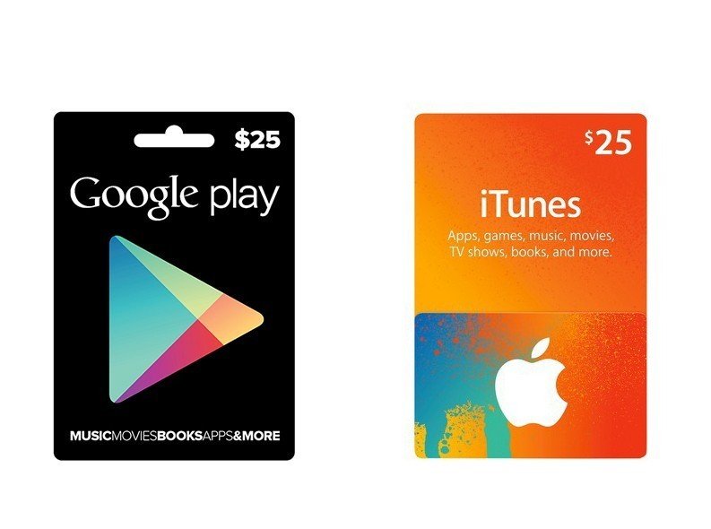 Win Google Play & iTunes store gift cards. #Giveaway #Contest