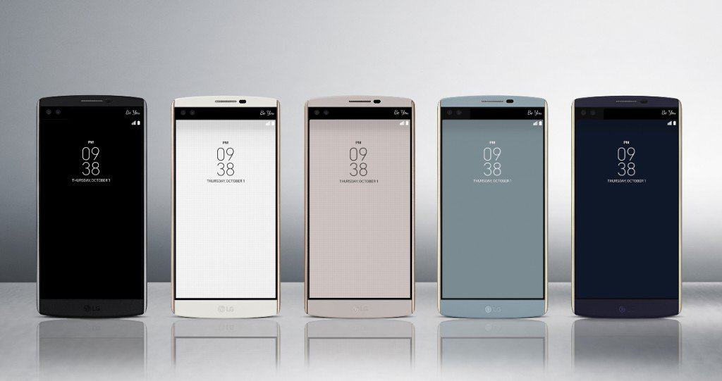 LG UNVEILS V10, MIND में एक स्मार्टफ़ोन डिज़ाइन के साथ बनाया गया