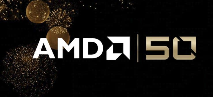 AMD Launches Gold Edition Product Pack On It's 50th Anniversary