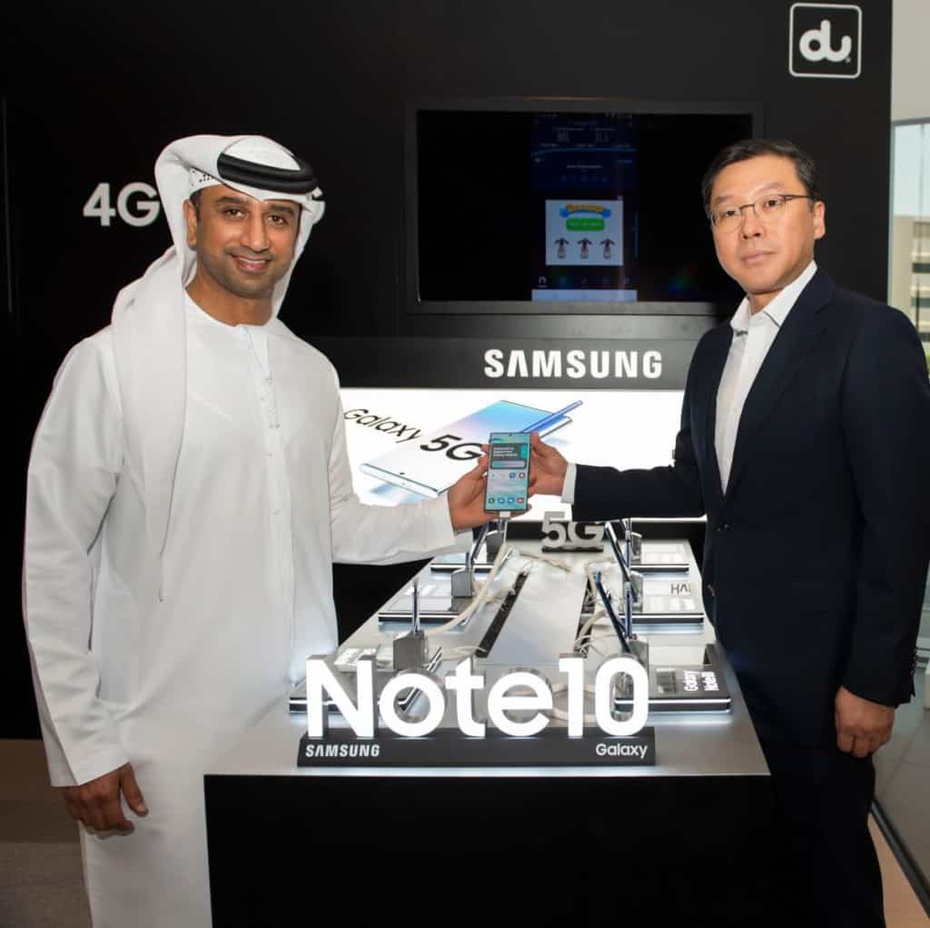 du announces the launch of future-ready Galaxy Note10+ 5G