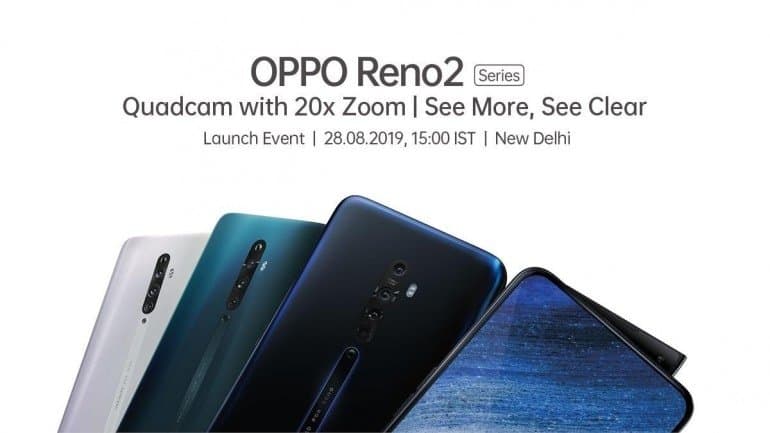 Oppo set to unveil the new Quadcam Reno2 series