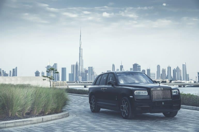 Black Badge Cullinan makes its Middle East Debut