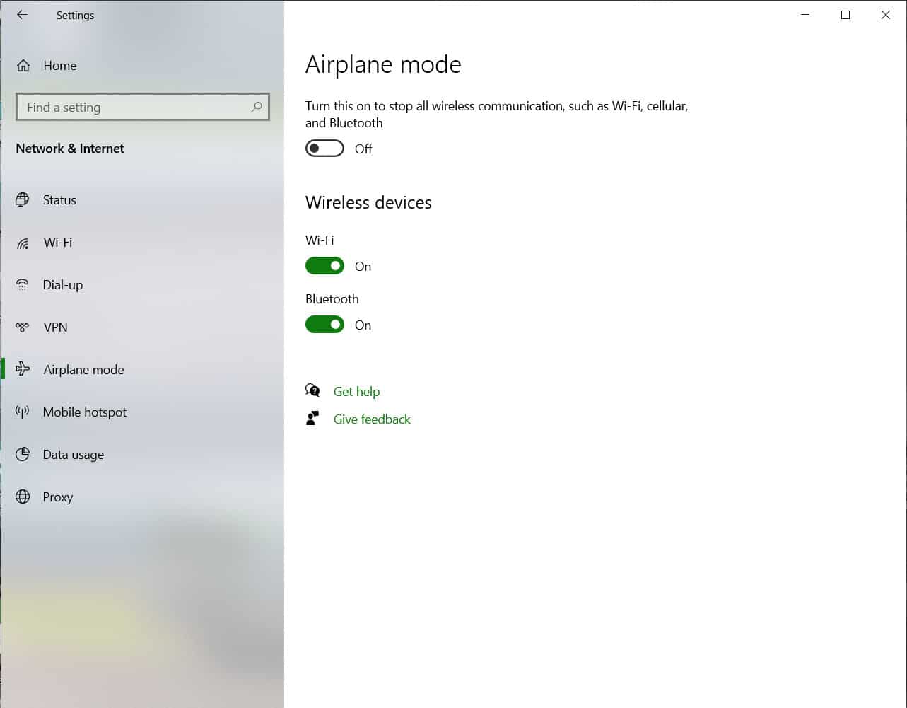 How to Turn Off Airplane Mode in Windows 10