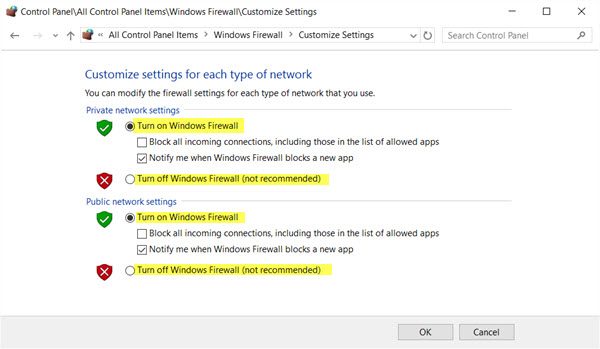 How to Disable the Firewall on Windows 10