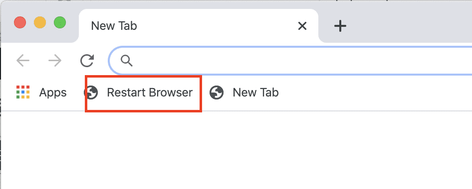 How to Restart the Chrome Browser