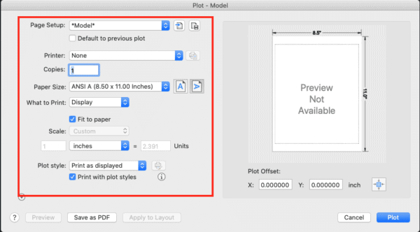 How to convert a DWG file to PDF